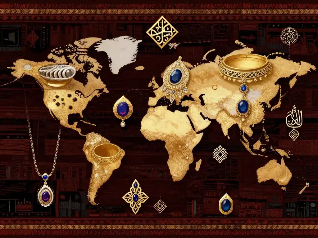 bijoux arabe diversité styles traditionnels et contemporains
