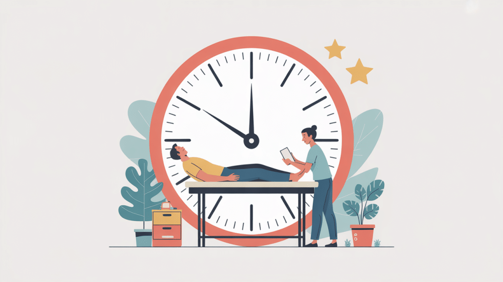 combien dure une séance de kiné image principale