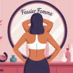 fessier femme avant apres silhouette illustration positive