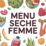 image menu seche femme alimentation saine