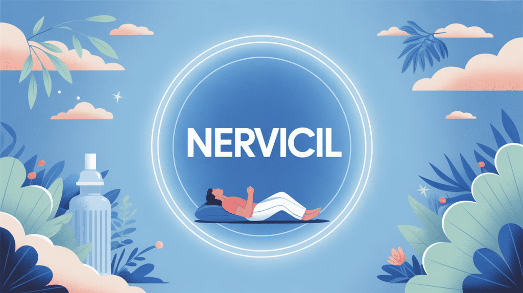 illustration nervicil effet calmant système nerveux