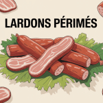 Peut on manger des lardons périmés visuel barquette lardons frais et abîmés