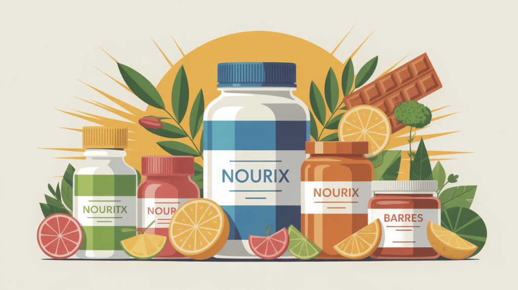 illustration univers nourix compléments nutritionnels