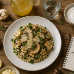 alimentation pour crise de goutte risotto champignons tofu