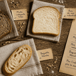 indice glycemique du pain complet tranches variées