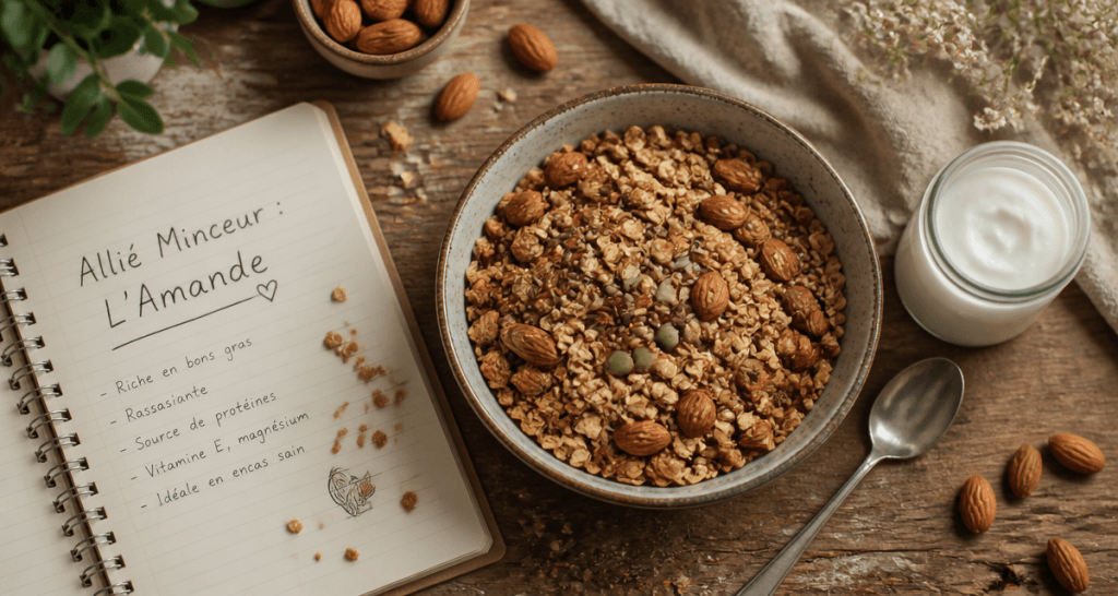les amandes font elles grossir bol granola amandes