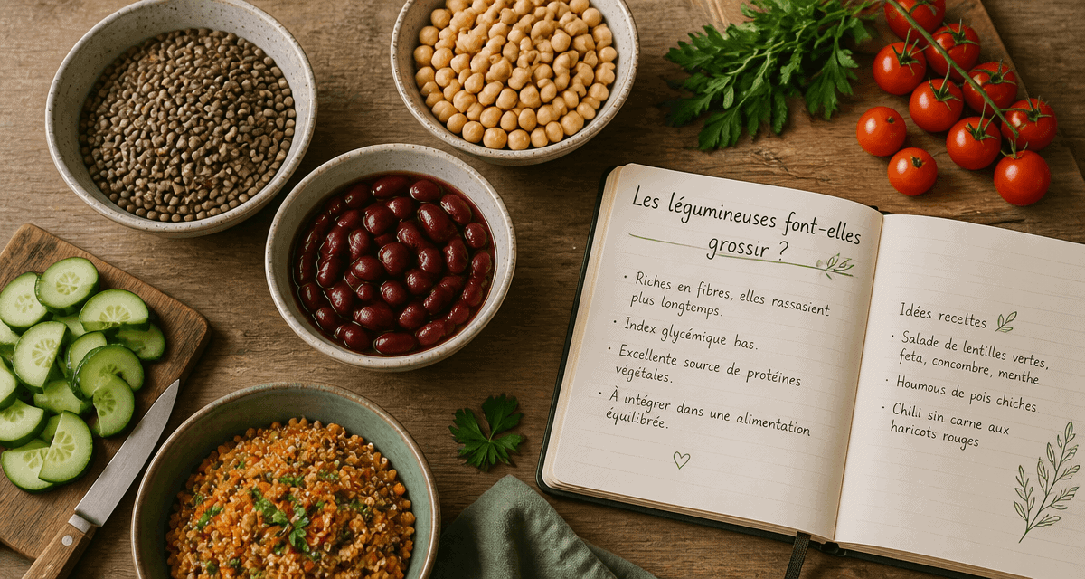 les legumineuses font elles grossir bols legumes table