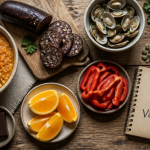 manque de fer quoi manger aliments sur table