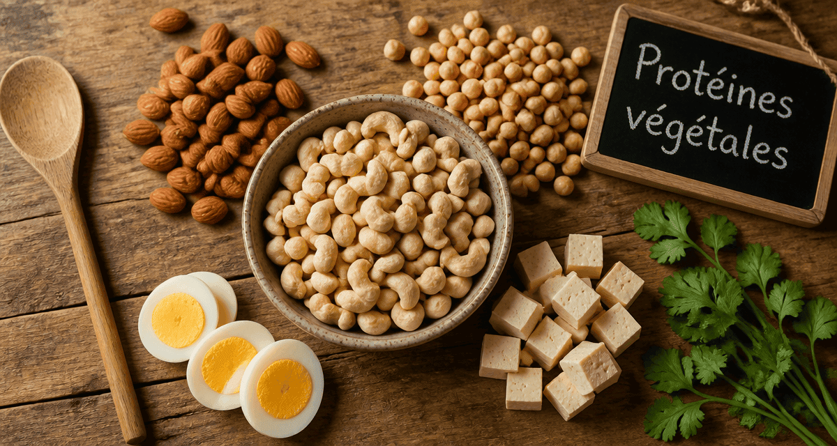 noix de cajou proteines bol et aliments riches