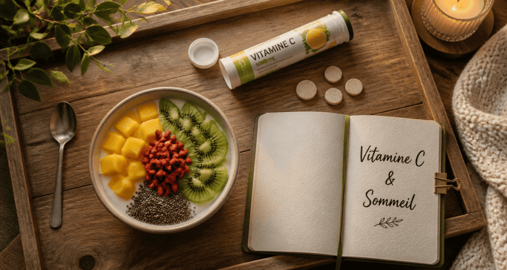vitamine c le soir smoothie bowl et sommeil