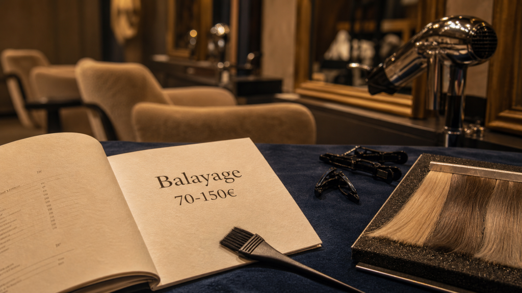 Balayage prix : devis coiffure et suppléments