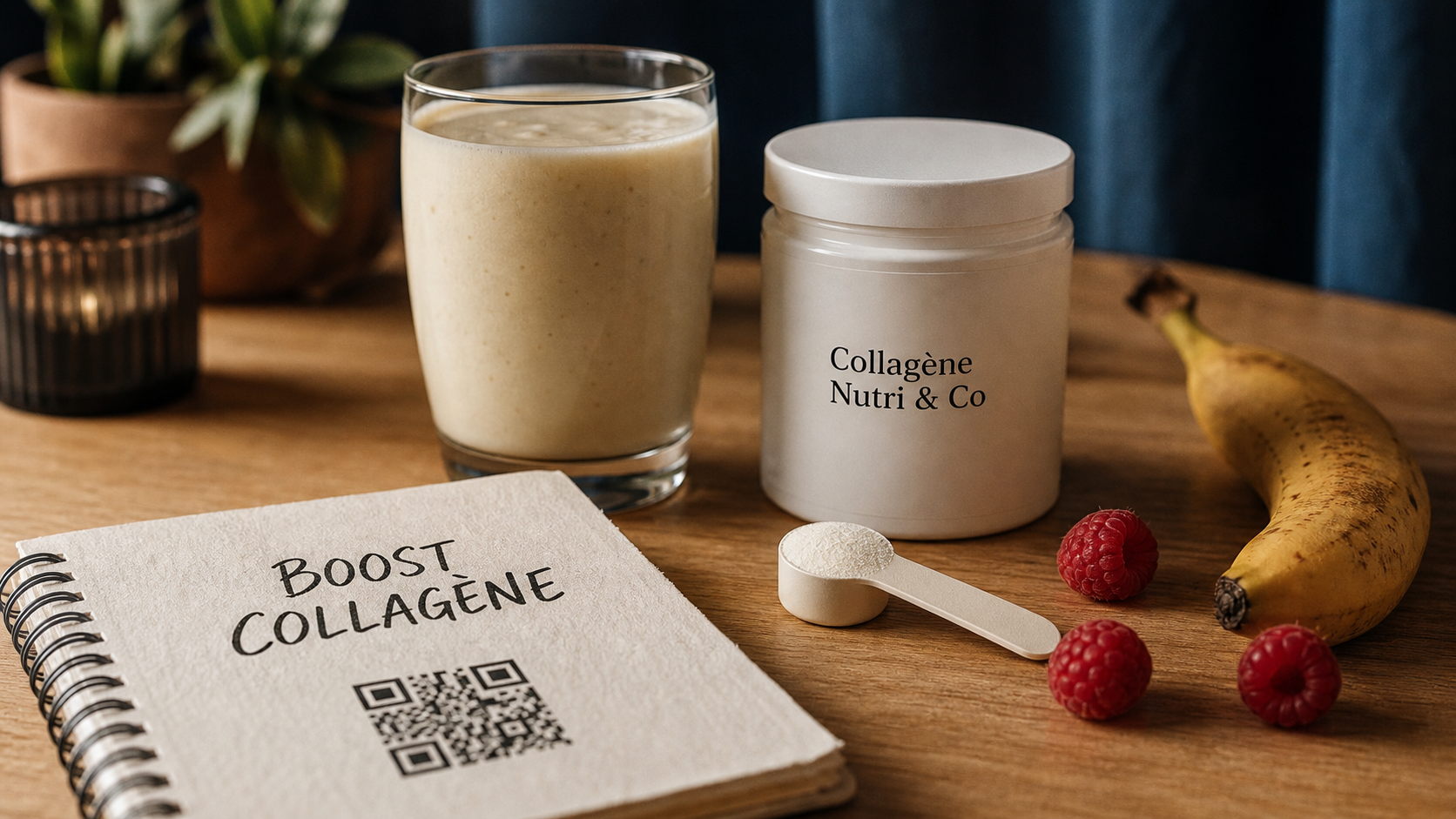 Collagene Nutri and co : smoothie et poudre pour booster la peau et les articulations