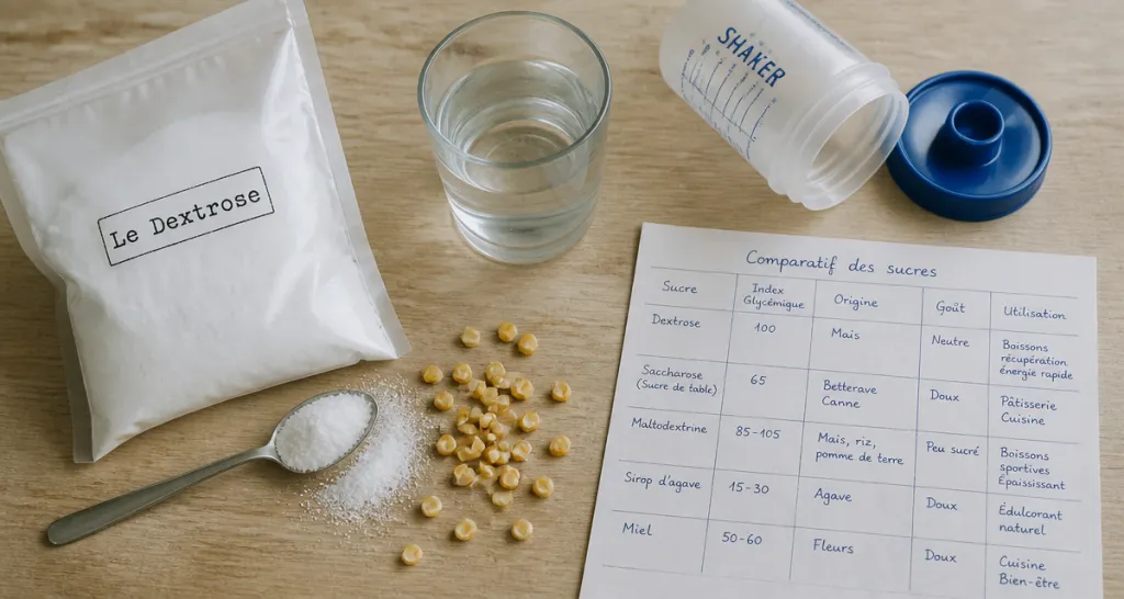 dextrose c est quoi sachet poudre tableau