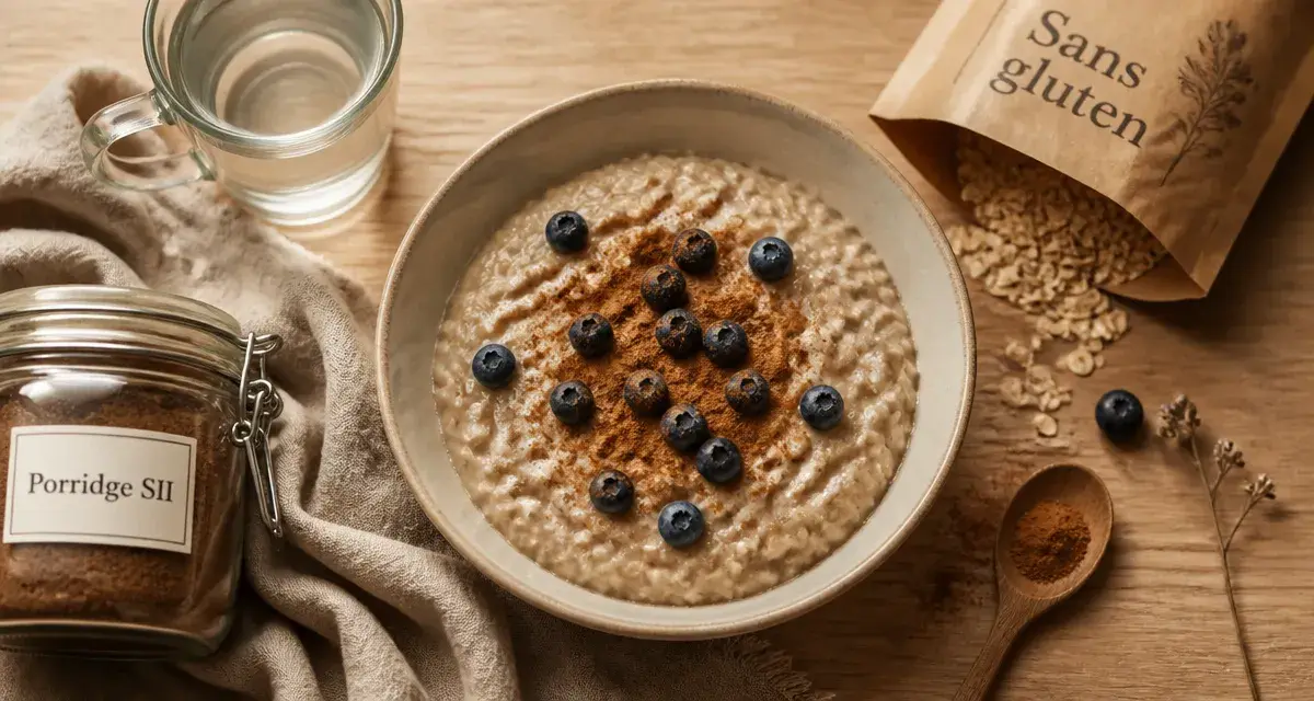 Flocon d'avoine et intestin irritable : porridge sans ballonnements