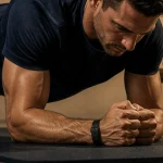 Gainage combien de temps : planche sur avant-bras pour tronc