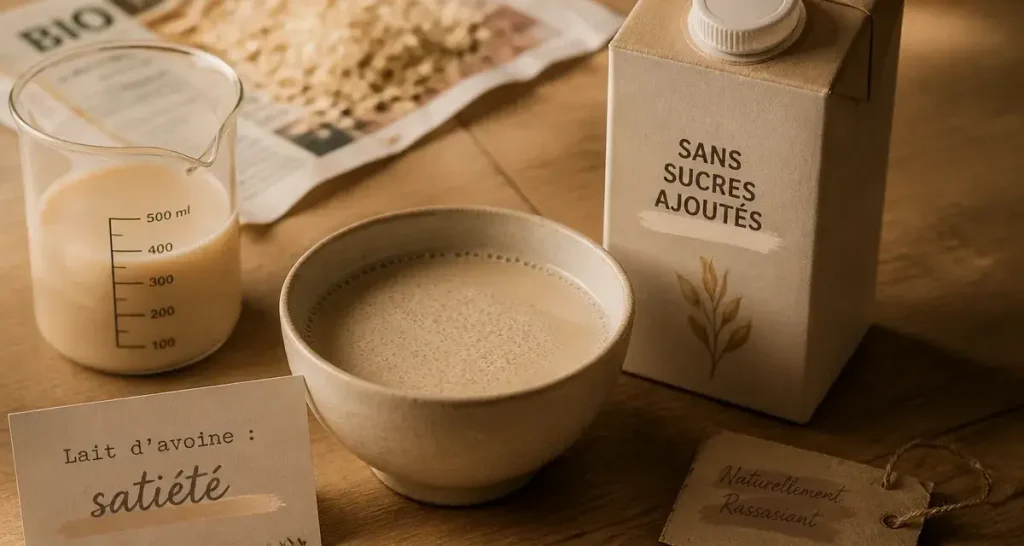 Lait d avoine pour maigrir : bol et indice glycémique, satiété