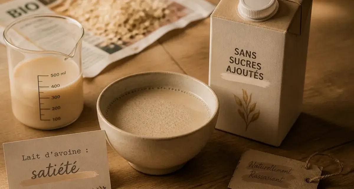 Lait d avoine pour maigrir : bol et indice glycémique, satiété