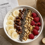 Le fruit le plus calorique : fruits frais, secs et oléagineux sur table