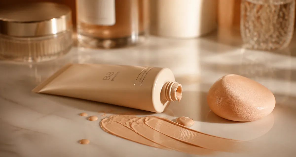 Meilleure bb crème anti-âge : tube et éponge, unifier sans marquer les rides