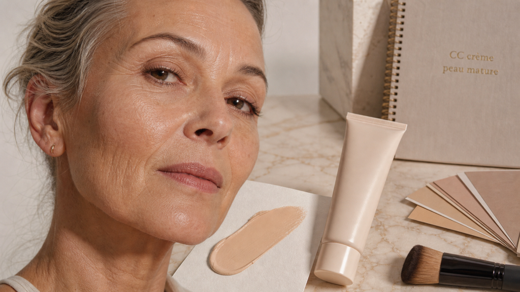 Meilleure CC crème pour peau mature : voile homogène anti-rides sans marquer