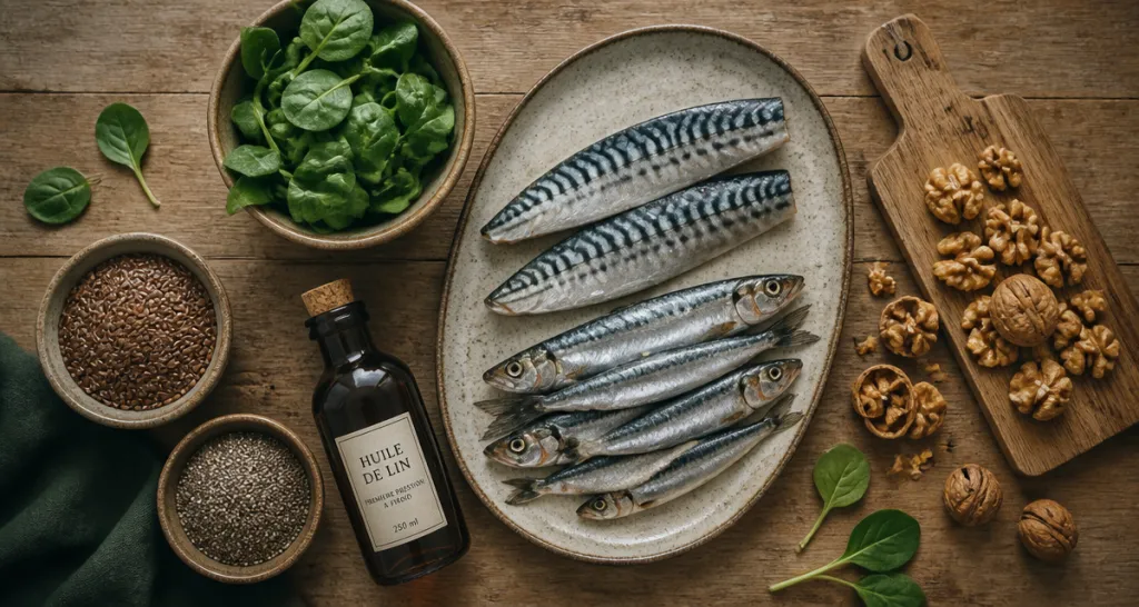 omega 3 quel aliment poissons graines noix