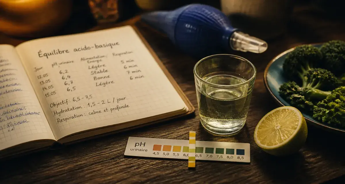 Ph du corps humain : test pH urinaire et équilibre acido-basique