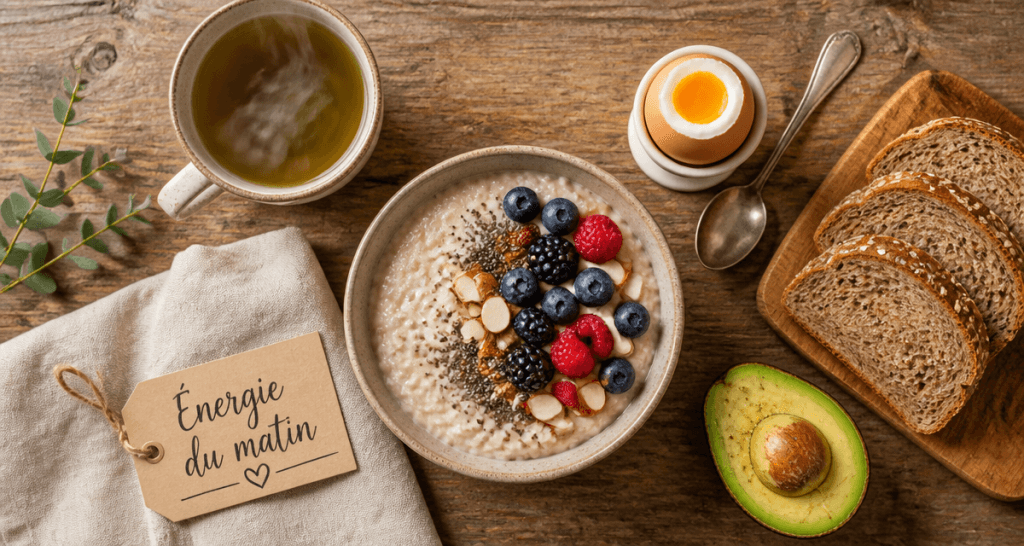 que manger le matin petit-déjeuner sain