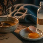 Recette grand-mère anti-frisottis : rinçage au vinaigre pour cheveux mousseux