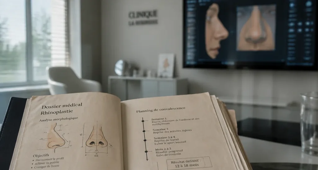 Rhinoplastie Strasbourg : simulation 3D en consultation médicale