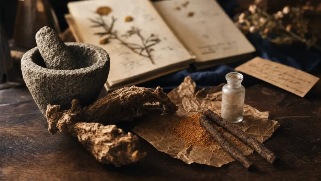 Costus indien bienfaits : racine et poudre pour digestion et respiration