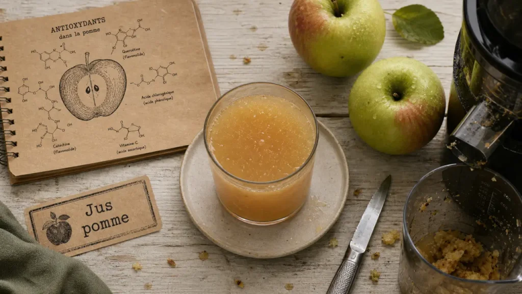 Jus de pomme : bienfaits réels, composition nutritionnelle et précautions d&rsquo;usage