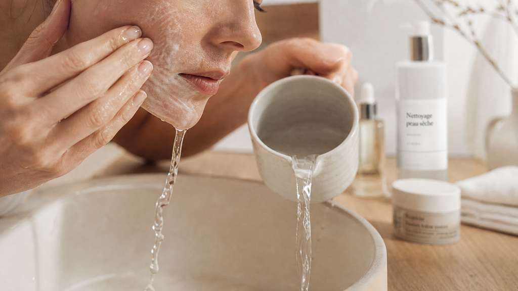 Nettoyant visage peau seche : nettoyant visage doux sans parfum