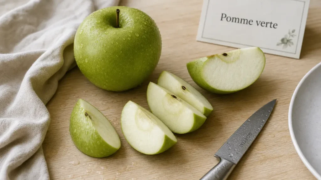Pomme verte bienfait pour satiété, glycémie et digestion