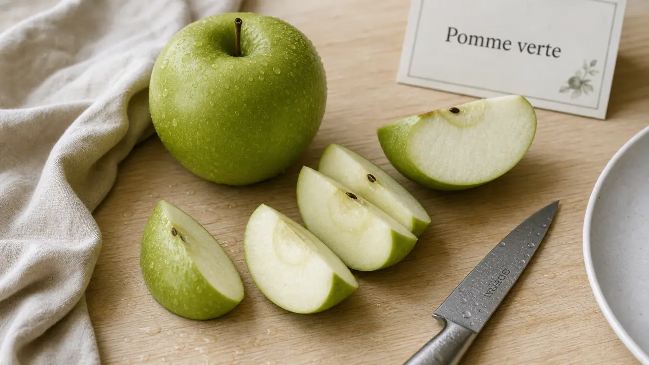 Pomme verte bienfait pour satiété, glycémie et digestion