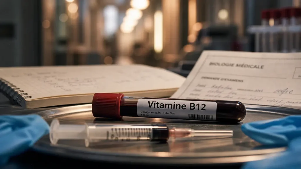 Vitamine B12 : taux normal, symptômes, jeûne et interprétation d’une prise de sang