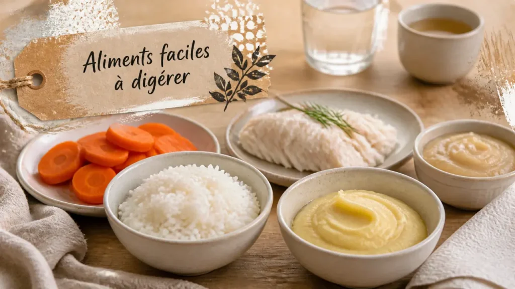 Ballonnements, reflux, constipation : quels aliments faciles à digérer choisir selon chaque symptôme ?