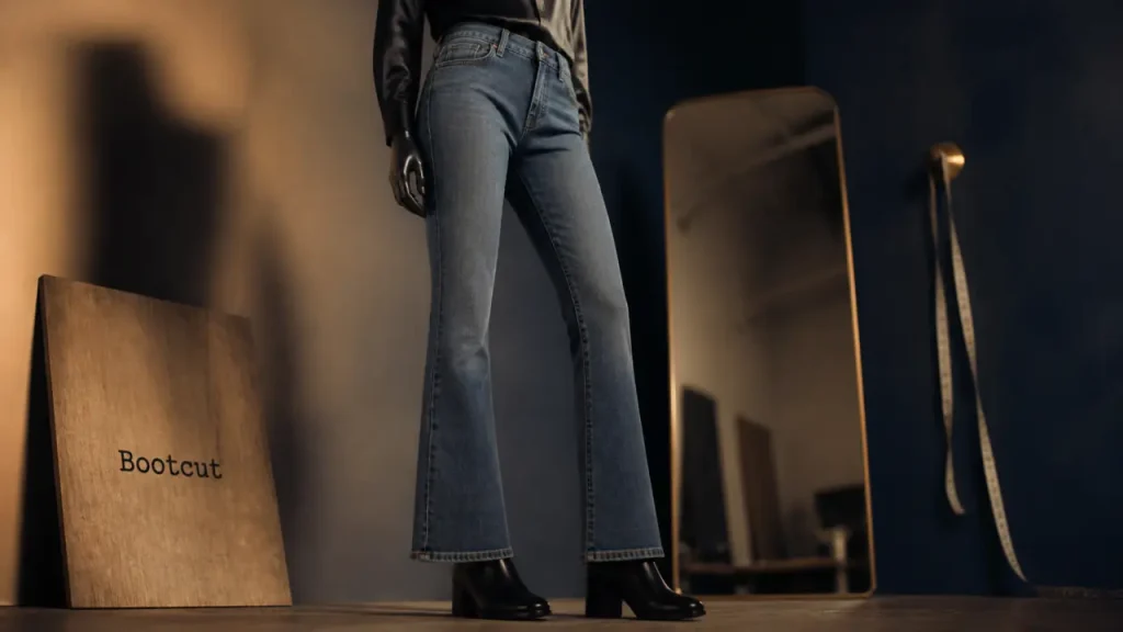 Bootcut : la coupe ajustée puis évasée qui allonge la jambe