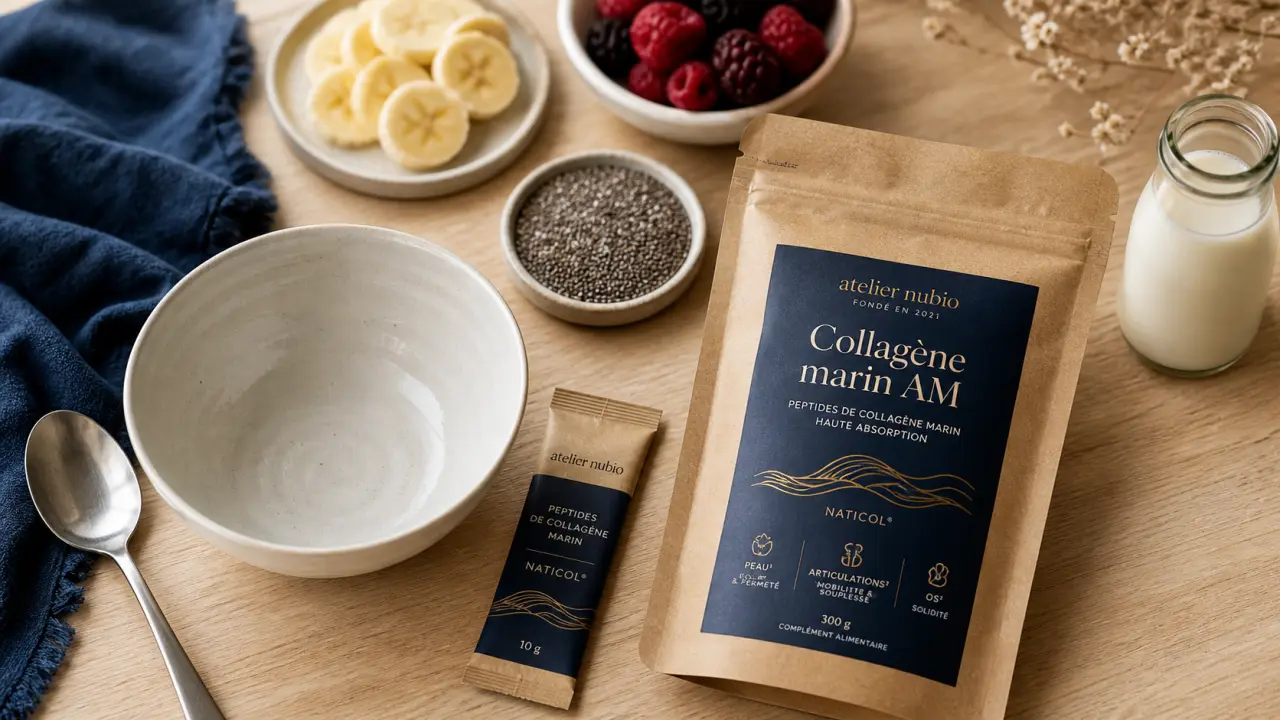Collagène marin am nutrition pour la peau et les articulations