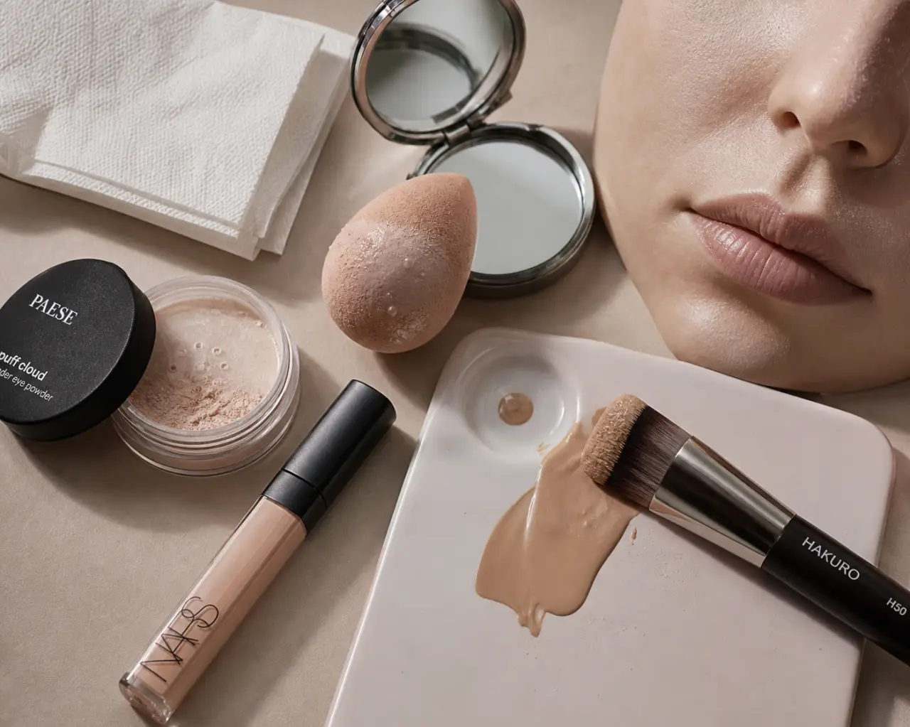 Conseil maquillage : teint bien réglé, sans démarcations ni brillances