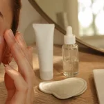 Limiter les rides du visage : hydratation contour des yeux en salle de bain