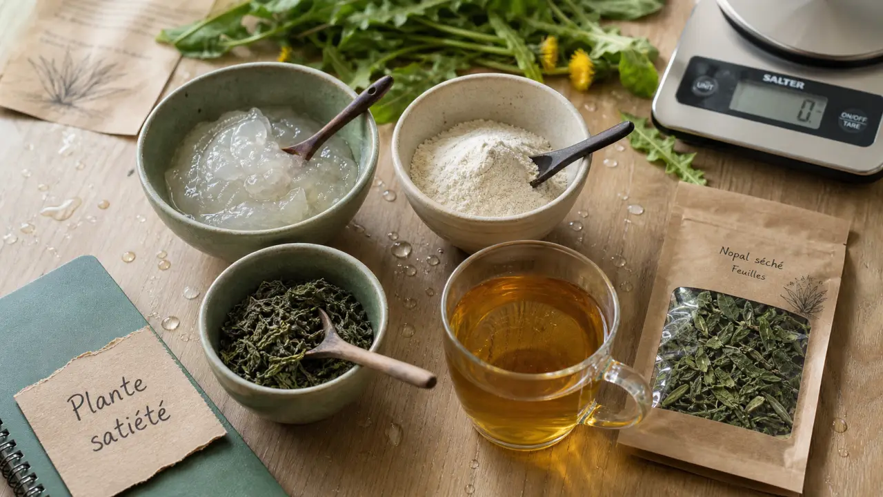 Plante maigrir : coupe-faim, drainage, énergie, psyllium et konjac