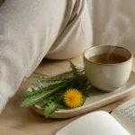Plante pour nettoyer la lymphe : tisane de pissenlit pour drainage doux