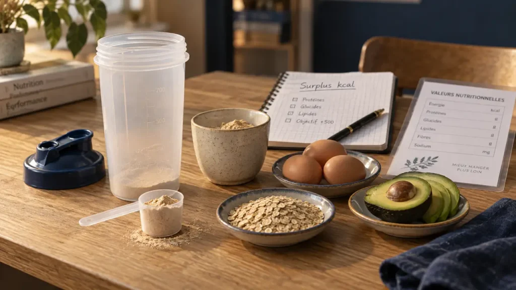 Compléments alimentaires pour grossir : choisissez selon votre objectif, pas selon la promesse