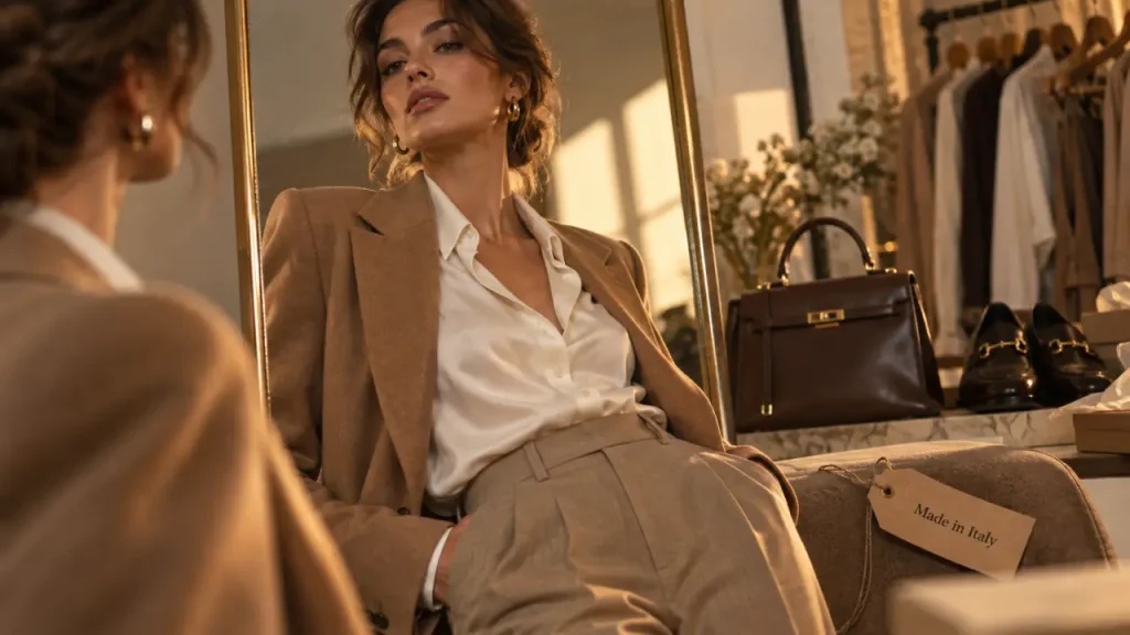 Mode italienne femme : l’élégance repose sur les matières et la justesse des coupes