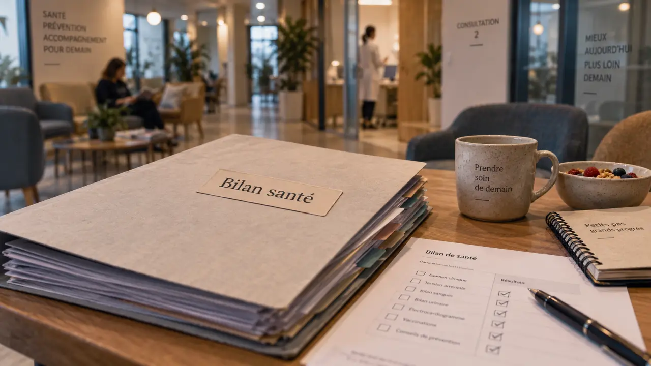 Bilan de santé complet paris : coordination prévention et suivi en demi-journée