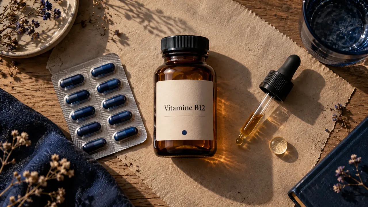 Vitamine B12 compléments alimentaires : formes de prise